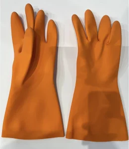 15 mil Green Nitrile Gloves, Chemical Resistant, Flocked Lining, Anti-Slip, Industrial Use