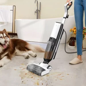 1500W Steam Wet and Dry Vacuum Cleaner Mop with HEPA Filtration