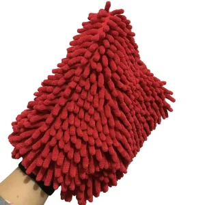 150g Lint-Free Microfiber Chenille Car Wash Mitt