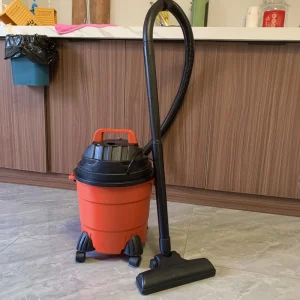 15L Plastic Electric Canister Vacuum Cleaner with Blow-Drying Function for Hotel Use