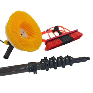 15M 18M Carbon Fiber Telescopic Pole for Palm Oil Harvesting Locking Mechanism