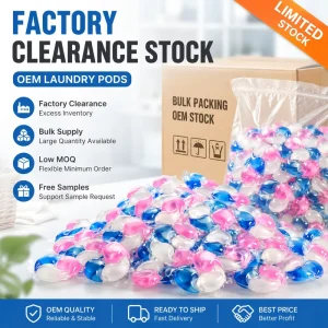 15g Laundry Capsule HE Powerful Stain Removal Concentrated Laundry Pods Free Samples