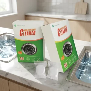 16-Pack Citrus Scent Garbage Disposal Cleaner Tablets with Foam Protection