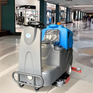 160L Large Double Disc Shop Floor Cleaner Machine Riding Floor Scrubber