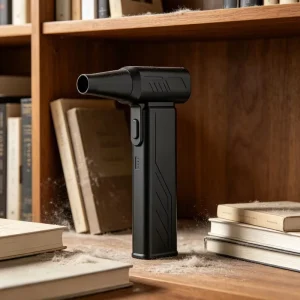 160W Powerful Compressed air duster Gun rechargeable Hand Held High thrust Turbo Fan for Household and Outdoor Dust Blowing
