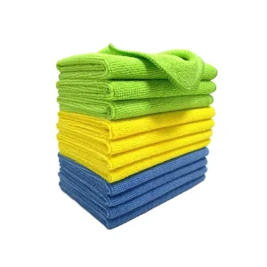 16×16 Inch Soft Absorbent Microfiber Cleaning Towel for Car Wash Drying and Dusting