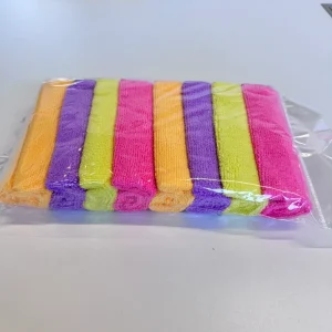 16×16 in Pack 12 in 200gsm 300gsm Car Microfibre Cloths Microfiber Cloth 40×40 Blue Cleaning Cloth Microfiber Towel
