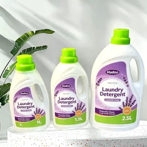 1L 1.5L 2.5L Customized Label Lavender & Floral Liquid Detergent Laundry for All Fabric Types