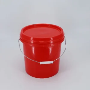 1L-13L Recyclable Plastic Buckets with Durable Lids Food Grade Material Eco-Friendly for Paint Storage