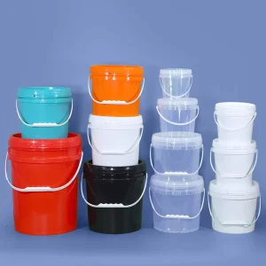 1L 5L 10L Sauce Food Sealed Packaging Container Plastic Water Bucket with Lid