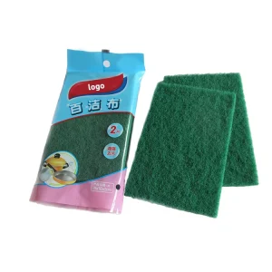 2-Pack Nylon Heavy-Duty Non-Scratch Kitchen Sponge Scouring Pad