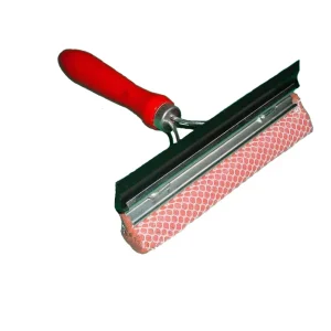 2-in-1 CA-023 Window Squeegee with Sponge and Wooden Handle