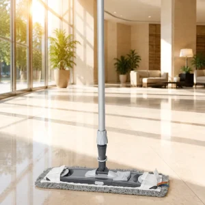 2-in-1 Industrial Microfiber Flat Mop Refill Replacement Mop Head 40cm and 50cm