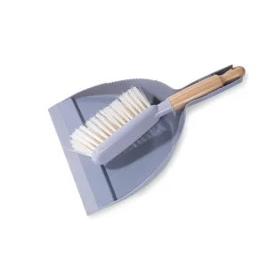 2 in 1 Mini Broom & Dustpan Set Eco Friendly Portable Desktop Cleaner with Soft Plastic Bristles for Kids Home Use