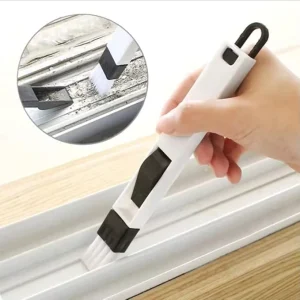 2-in-1 Multipurpose Cleaning Brush for Window and Door Crevices, Dust Removal, and Outdoor Cleaning