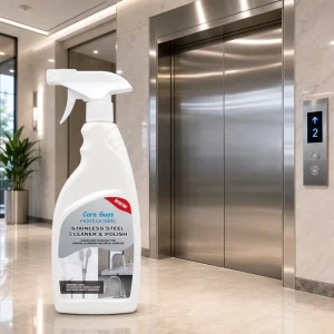 2-in-1 Stainless Steel Cleaning Spray and Polish for Kitchen Sink Faucet Bathroom Metal Fixtures