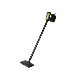 2-in-1 Steam Mop and Handheld Steam Cleaner, Black, Multi-Surface Floor Steamer for Hardwood, Tile and Marble