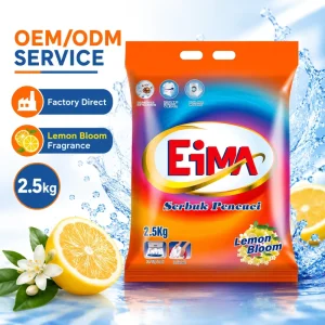 2.5kg Eco-Friendly Washing Powder Pack Scented Laundry Detergent Washing Powder Soap Machine Cleaner Disposable