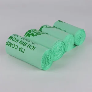 2.6 Gallon PLA/PBAT Cornstarch Compostable Household Garbage Bags
