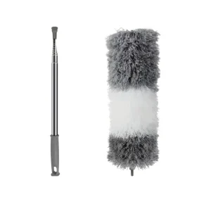 2.8-Meter Feather Duster with Extended Telescopic Handle for Ceiling Cleaning