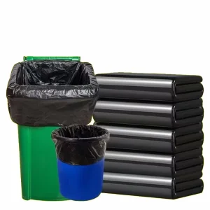 20 40 55 Gallon Heavy Duty Plastic Trash Bags 120L Black Customizable Durable Supermarket Industrial Building School