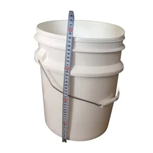 20 Liter Customized Round Square Food Grade Plastic Buckets with Metal Handles for Water Storage