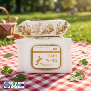 20 Pcs 18x20cm Non Woven Eco Friendly Soft Cleansing Household Baby Wet Wipes