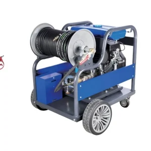 200 Bar High Pressure Automatic Gasoline Water Washer Drain Cleaning Sewer Jetter Machine