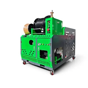 200 bar 84 L/min Remote Electric Water Valve 40 HP Hydro Jet Sewer Cleaning Machine for Drain Cleaning Contractor