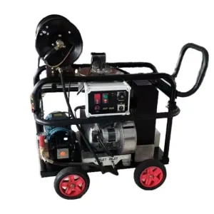 200 bar Electric Hot Water High pressure Washer with Diesel Boiler Portable Car Washer for Cleaning and Unclogging the Pipes