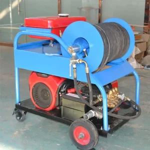 200bar Gasoline Engine Sewer Drain Cleaner Pipe Cleaning Machine