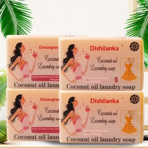 200g Eco-Friendly Coconut Oil Essence Stain Spot Remover Silk Screen Printed Solid Lavender Scent Rich Foam Laundry Soap
