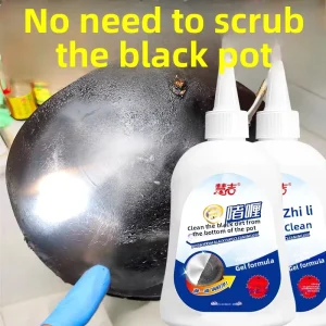200ml Pot Bottom Burned-On Grime and Scorch Mark Cleaner for Iron and Stainless Steel Pots