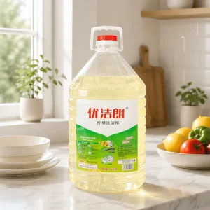 20KG Eco Friendly Disposable Lemon scented Liquid Dishwashing 5%-15% Active Ingredients Kitchen Catering Carton