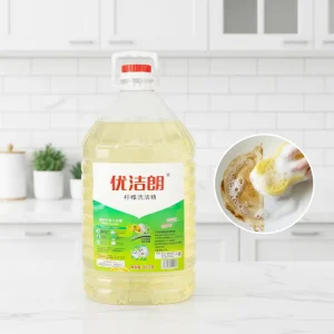 20KG Eco Friendly Lemon scented Liquid Dishwashing Detergent 5%-15% Active Ingredients Catering Carton Packaging