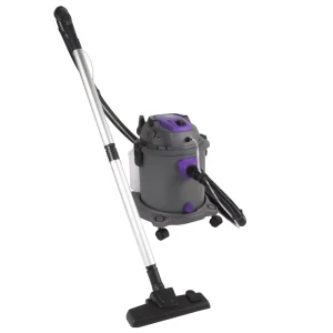 20L 1400W Industrial Wet-Dry Handheld Vacuum Cleaner for Car, Garage, Commercial, and Household Use