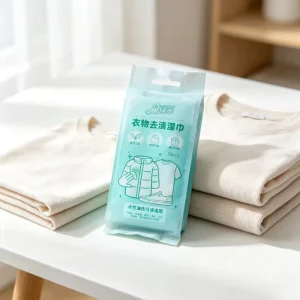20PCS Stain Remover Clothes Wipes Spunlace Non-Woven Fabric Single-Pack Wet Wipes