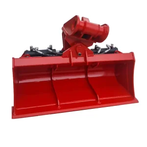 20T Excavator Attachment Hydraulic Tilt Bucket for Construction and Farm Durable Steel
