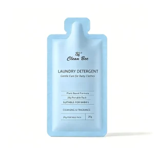 20g Disposable Laundry Liquid Sachets Portable Travel Detergent for Hotel Guest Room