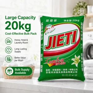 20kg Bulk Concentrated Laundry Detergent Powder Strong Cleaning Fresh Fragrance OEM ODM Private Label