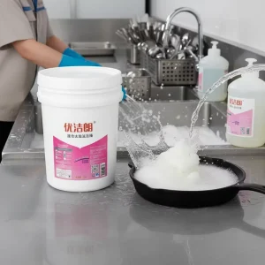 20kg Transparent Liquid Lemon Dishwashing Detergent Disposable Eco Friendly Kitchen Bathroom Cleaning