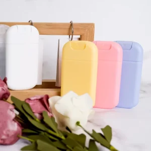 20ml 30ml Empty Travel Recycled PP Card Shape Spray Bottle for Disinfecting Hand Sanitizer and Refillable Perfume 100pcs