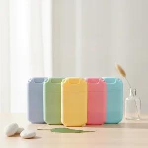 20ml 30ml Portable Shape Pocket Size Spray Bottle Square Plastic Credit Card Shape Hand Sanitizer Mist Spray Bottle