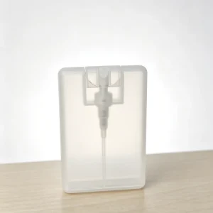20ml Empty Refillable Square Shape Recyclable Eco Friendly Non Spill Plastic Spray Bottle Pocket Mist Sprayer Hand Sanitizer