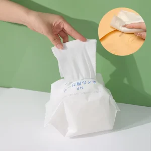 20x20cm 100pcs bag White Disposable 4 Ply 35gsm Nonwoven Mesh Cleaning Wiping Cloth for Nail Wipes Lint Free