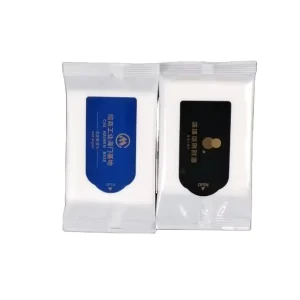 20x22cm Cleansing Wipes 3 Pcs Eco friendly Custom Non Woven Wet Wipes for Travel Hotel Catering