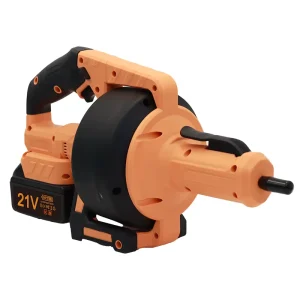 21V Rechargeable Toilet Unblocking Machine Portable Electric Drain Cleaner for Home Plumbing Use