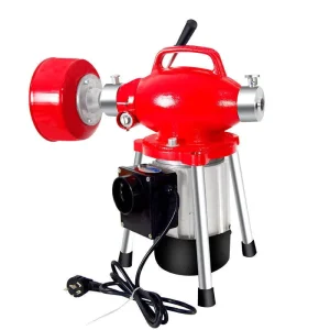220V Sewer Pipe Dredging Cleaning Machine Manual Drain Cleaning for 20-150mm Plastic Pipes Pipe Auger