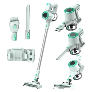22kPa Upright Cordless LED Vacuum Cleaner for Hardwood Floors and Tile