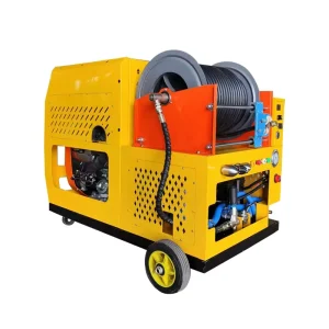 23kW Pipe Cleaning Machine with High-Pressure Cold Water Washer for Root Cleaning